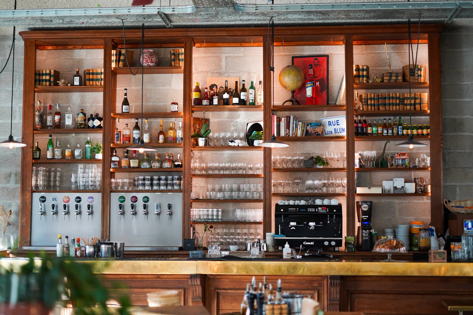 Brasserie Blum intérieur